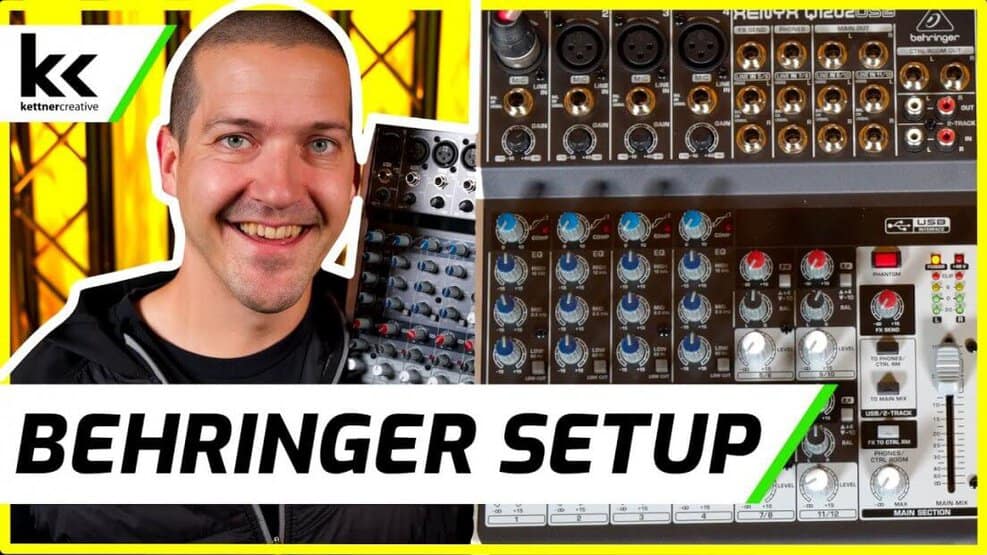 Behringer Xenyx Q1202 USB Tutorials And Comparisons | Kettner Creative